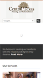 Mobile Screenshot of centraltexasnursing.com